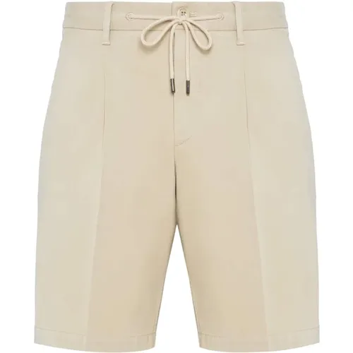 Stretch-Baumwolle Sommer Bermuda Shorts,Stretch Baumwolle Sommer Bermuda Shorts - Boggi Milano - Modalova