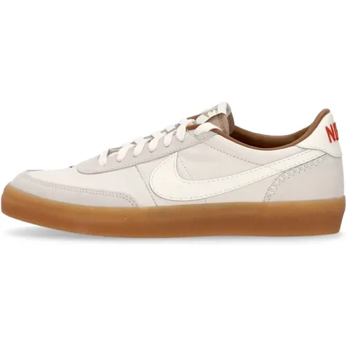 Leather Low Shoe Light Bone , male, Sizes: 7 UK, 10 UK, 11 UK, 6 UK - Nike - Modalova