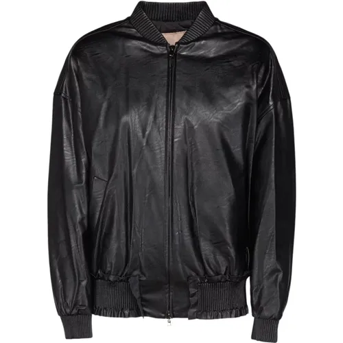 Eco Leather Jacket , female, Sizes: S, M, XS, L - Twinset - Modalova