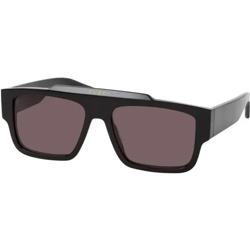 Square Sunglasses Inspired by 80s , unisex, Sizes: 56 MM - Gucci - Modalova