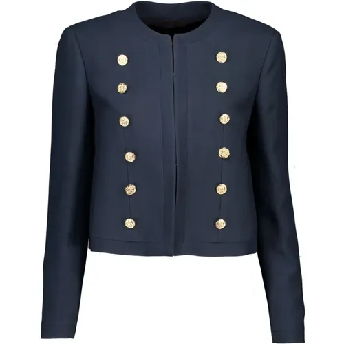 Navy Kelly Jacket Lightweight Viscose , female, Sizes: S, XS - Seafarer - Modalova