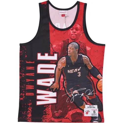 Pro Training Tank Top , Herren, Größe: L - Mitchell & Ness - Modalova