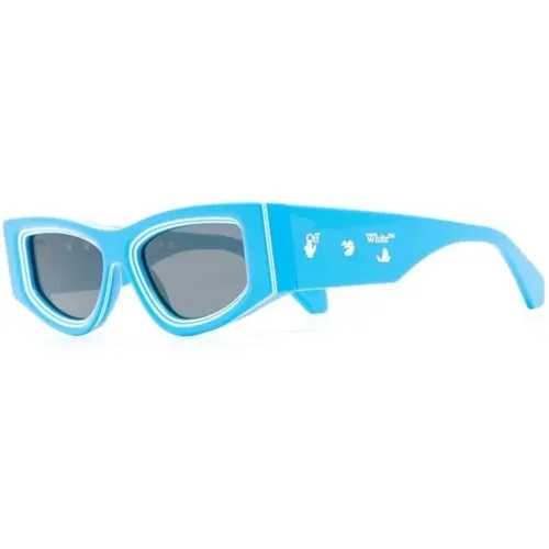Pink Sunglasses with Original Case , unisex, Sizes: 53 MM - Off White - Modalova