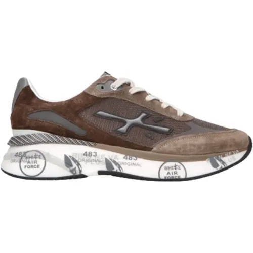 Brauner Moerun 6446 Schuh , Herren, Größe: 41 EU - Premiata - Modalova