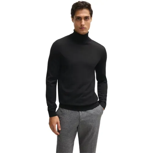 Merinowolle Rollkragenpullover - Hugo Boss - Modalova