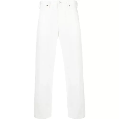 Weiße Straight Jeans Casual Stil - Jil Sander - Modalova