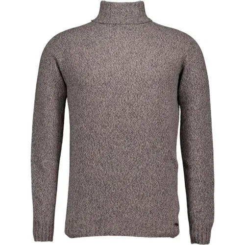 Rollkragenpullover Grau , Herren, Größe: L - Gentiluomo - Modalova