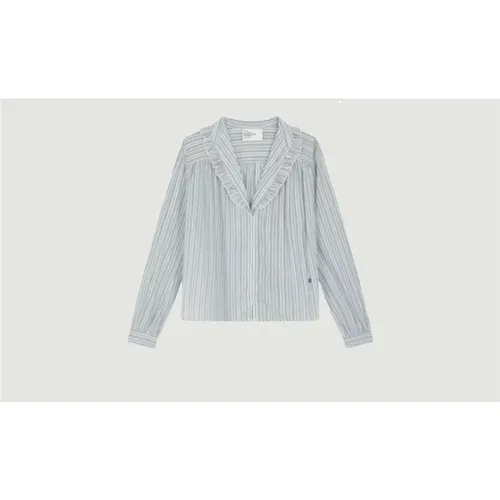 Striped Cuckoo Blouse , female, Sizes: M, L - Leon & Harper - Modalova