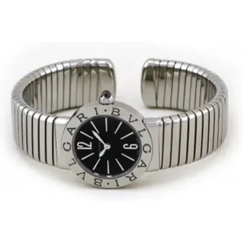 Pre-owned Metal watches , female, Sizes: ONE SIZE - Bvlgari Vintage - Modalova