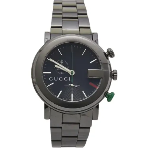 Pre-owned Stainless Steel watches , female, Sizes: ONE SIZE - Gucci Vintage - Modalova