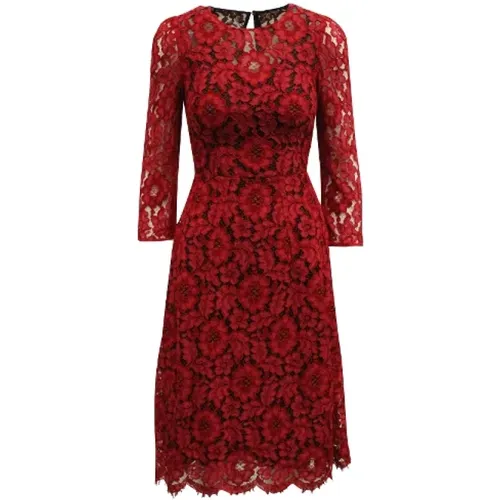 Pre-owned Stoff dresses - Dolce & Gabbana Pre-owned - Modalova