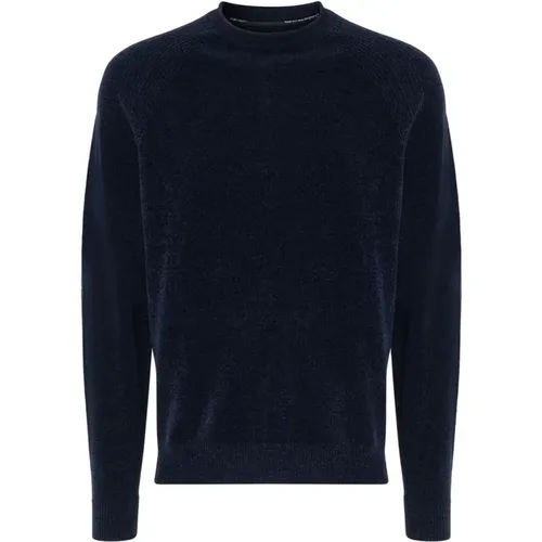 Velvet effect sweater , male, Sizes: S, XL, 2XL, M, L - RRD - Modalova