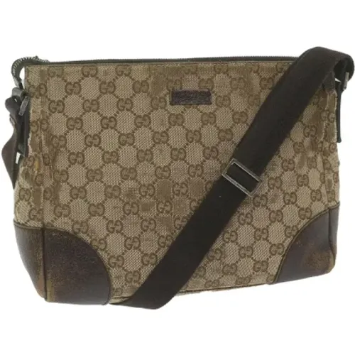 Pre-owned Canvas gucci-bags , female, Sizes: ONE SIZE - Gucci Vintage - Modalova