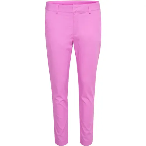 Chino Hose Cyclamen , Damen, Größe: XL - Kaffe - Modalova