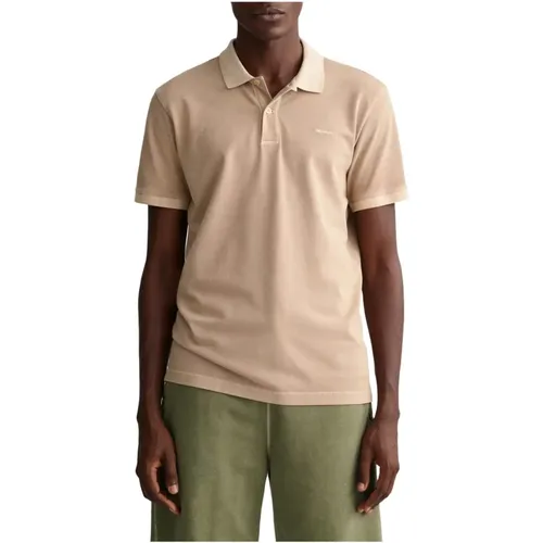 Sunfaded Pique Polo Shirt , Herren, Größe: XL - Gant - Modalova