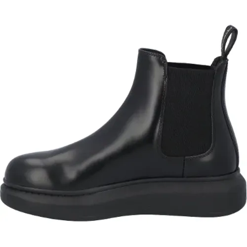 Leder boots Alexander McQueen - alexander mcqueen - Modalova