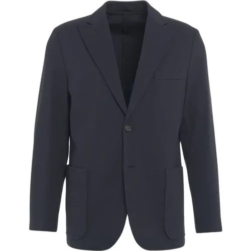 Single-breasted Blazer Aw24 , male, Sizes: L - Paolo Pecora - Modalova