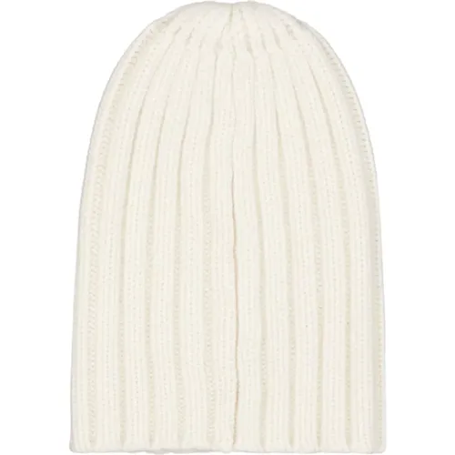 Alpaka Rippstrick Beanie Mütze , unisex, Größe: ONE Size - Laneus - Modalova