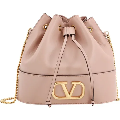 Mini VLogo Bucket Bag , female, Sizes: ONE SIZE - Valentino Garavani - Modalova