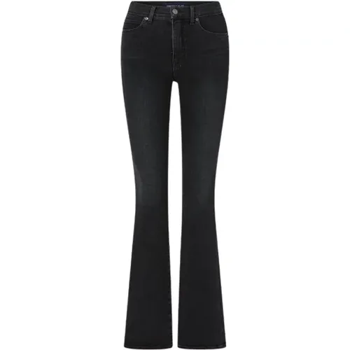 High-Rise Skinny-Flare Jeans - Veronica Beard - Modalova