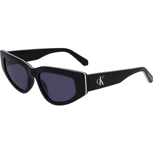 Sunglasses CKJ23603Sf-001 , female, Sizes: 53 MM - Calvin Klein - Modalova