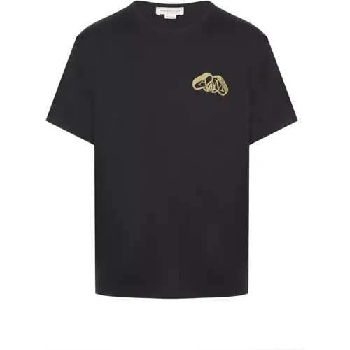 MID Weight Jersey TEE , male, Sizes: S - alexander mcqueen - Modalova