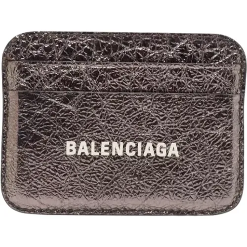 Pre-owned Leather wallets , female, Sizes: ONE SIZE - Balenciaga Vintage - Modalova