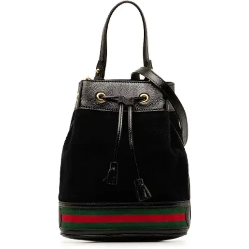 Pre-owned Suede totes , female, Sizes: ONE SIZE - Gucci Vintage - Modalova