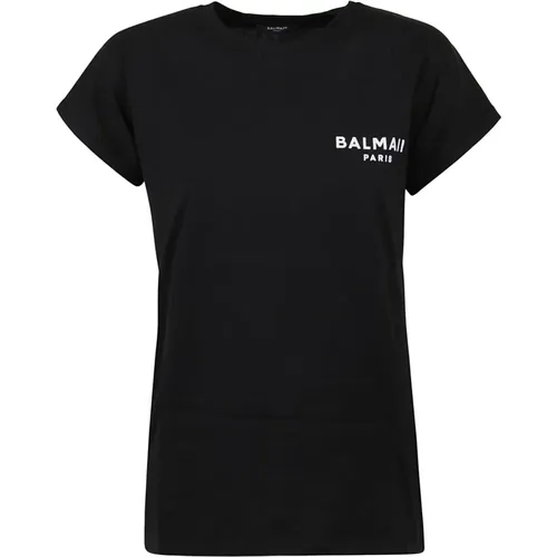 T-Shirts , Damen, Größe: L - Balmain - Modalova