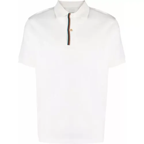 Striped Cotton Polo Shirt , male, Sizes: M, XL, S, 2XL - Paul Smith - Modalova