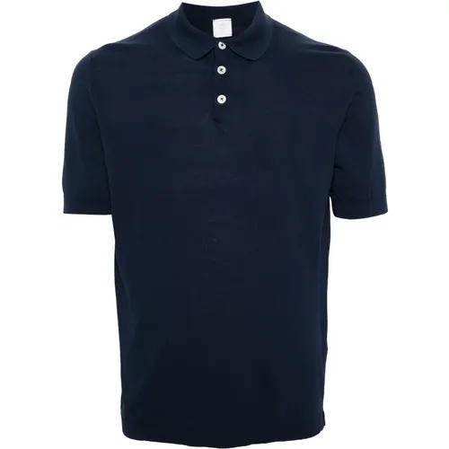 Cotton Knit Polo Shirt , male, Sizes: 2XL - Eleventy - Modalova