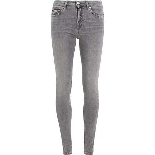 Nora Skinny Jeans mit mittelhoher Taille , Damen, Größe: W29 - Tommy Hilfiger - Modalova