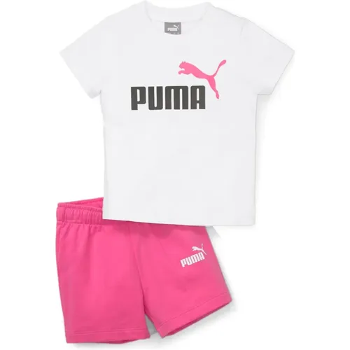 Mini Cats T-Shirt Shorts Set PUMA - Puma - Modalova