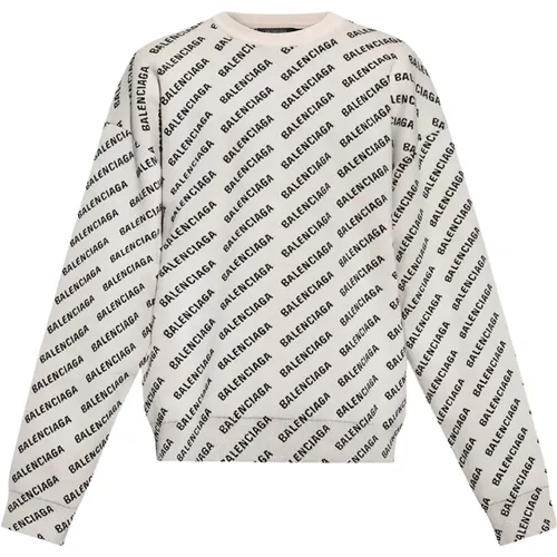 Sweater with monogram Balenciaga - Balenciaga - Modalova