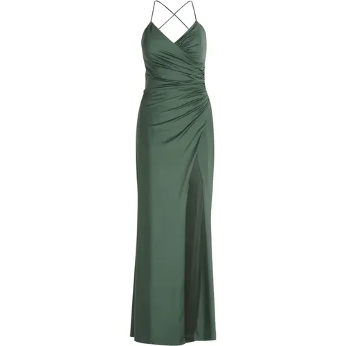 Elegantes Abendkleid mit V-Ausschnitt , Damen, Größe: L - Vera Mont - Modalova