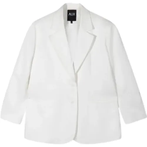 Glitzer Oversized Blazer , Herren, Größe: XS - Alix The Label - Modalova