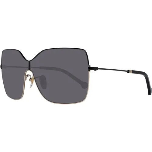 Schwarze Damen Sonnenbrille Mono Linse - Carolina Herrera - Modalova