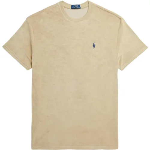 Klassisches Baumwoll-Logo-T-Shirt , Herren, Größe: XL - Ralph Lauren - Modalova