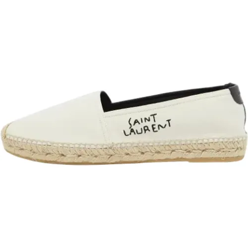 Pre-owned Canvas flats - Yves Saint Laurent Vintage - Modalova