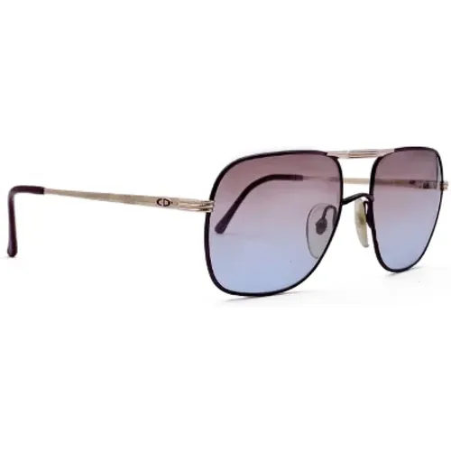 Pre-owned Metal sunglasses , female, Sizes: ONE SIZE - Dior Vintage - Modalova