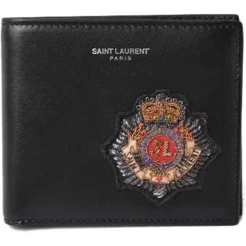 Pre-owned Leather wallets , female, Sizes: ONE SIZE - Yves Saint Laurent Vintage - Modalova