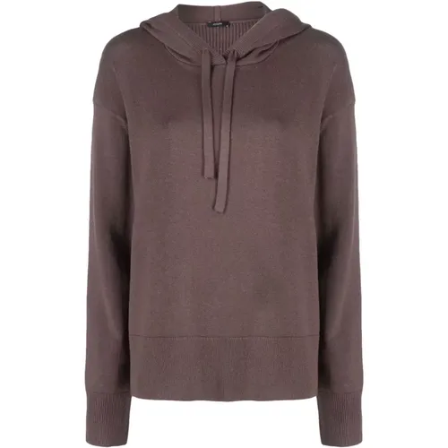 Braune Kaschmir Baumwolle Casual Hoodie - joseph - Modalova