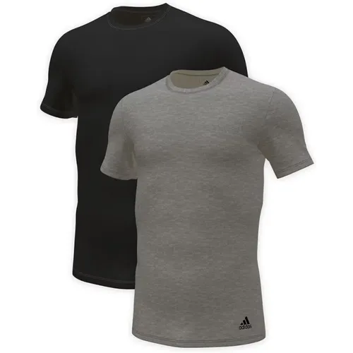 T-Shirt Kurzarmshirt mit Rundhalsausschnitt 2er Pack - Adidas - Modalova