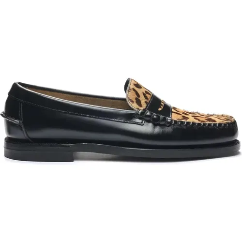 Wilde Frau Leopardenmuster Schuhe , Damen, Größe: 38 1/2 EU - Sebago - Modalova