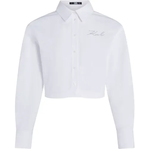 Shirts , Damen, Größe: S - Karl Lagerfeld - Modalova