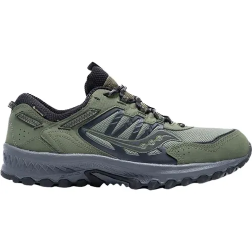 Grid Peak Sneakers , male, Sizes: 10 1/2 UK, 7 UK, 8 UK, 11 UK, 8 1/2 UK, 12 UK, 12 1/2 UK, 10 UK, 9 UK - Saucony - Modalova