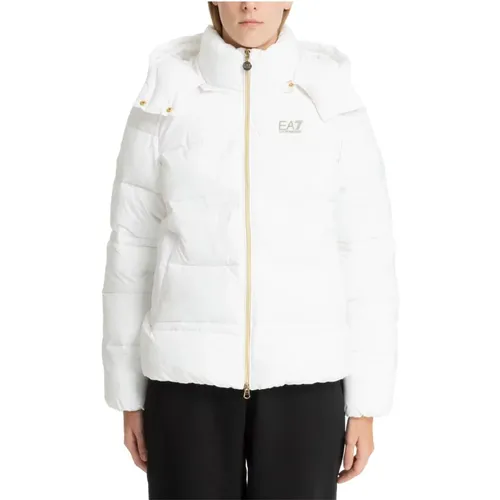 Calidum 7 Down jacket , female, Sizes: S - Emporio Armani EA7 - Modalova