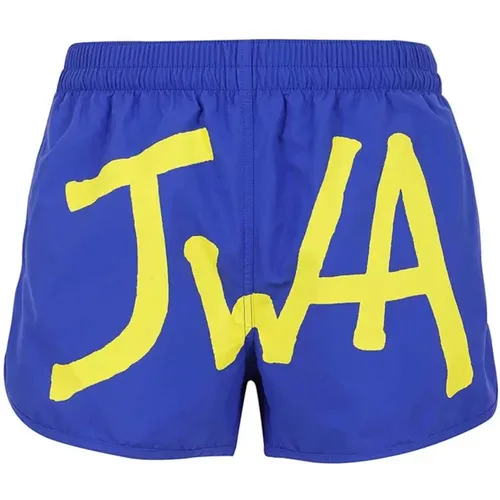 Logo Swim Shorts, Beachwear Upgrade for Men , male, Sizes: S - JW Anderson - Modalova