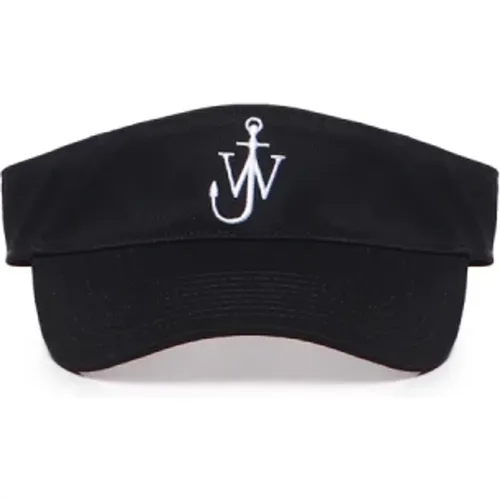 Cotton Hat with Logo Embroidery , unisex, Sizes: ONE SIZE - JW Anderson - Modalova