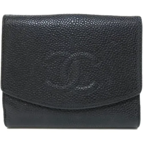 Pre-owned Leather wallets , female, Sizes: ONE SIZE - Chanel Vintage - Modalova